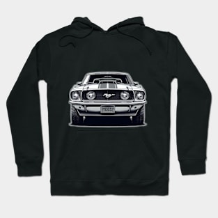 70s Ford Mustang Hoodie